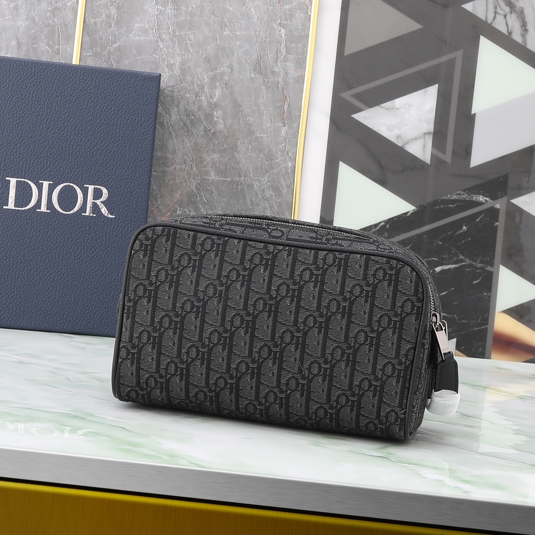 Dior Basic Bag Cow Leather Black L-s