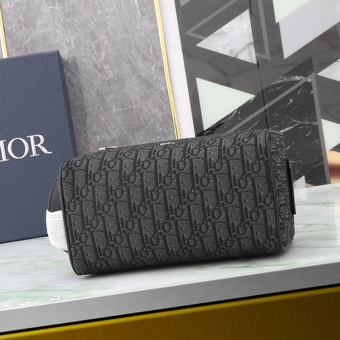 Dior Basic Bag Cow Leather Black L-s