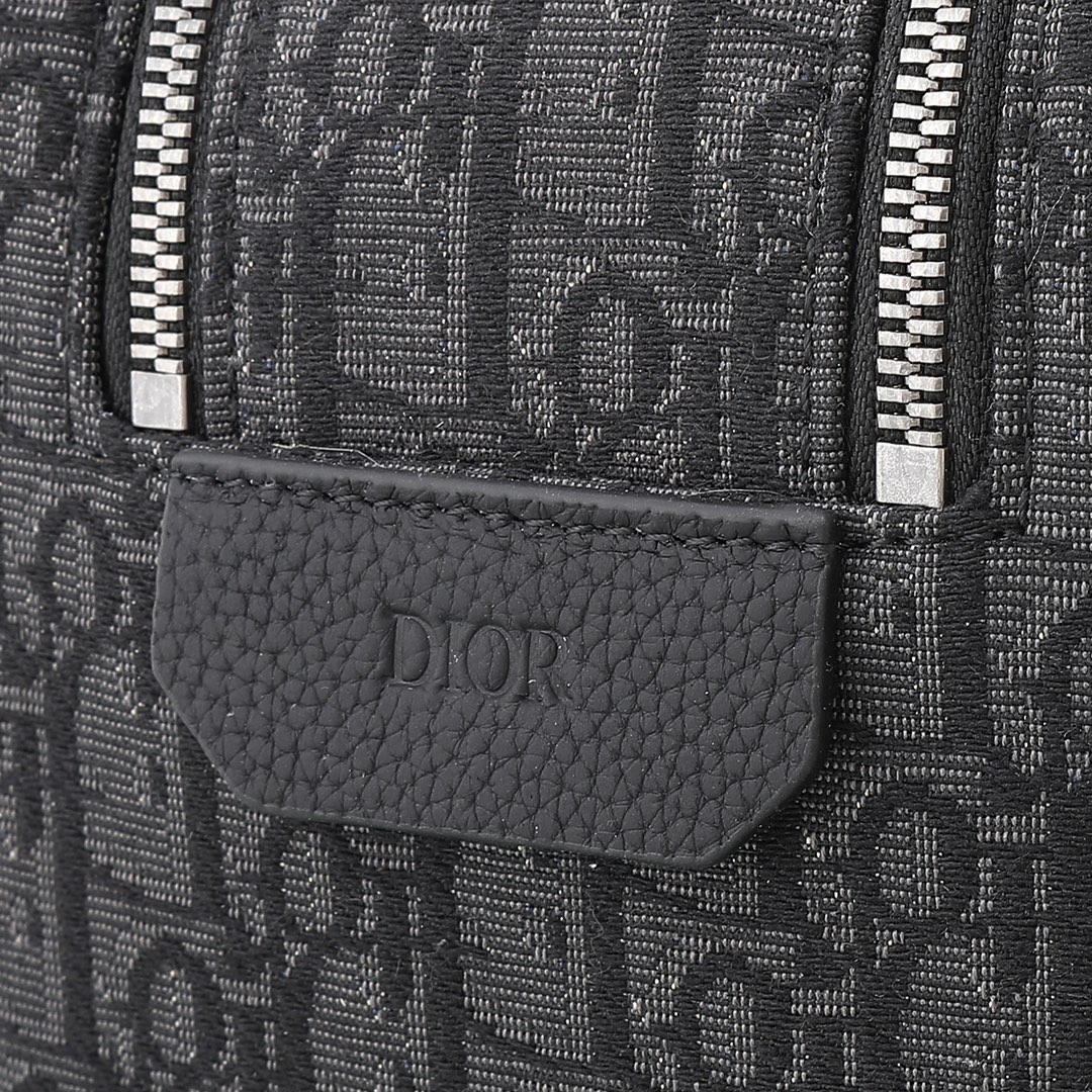 Dior Basic Bag Cow Leather Black L-s