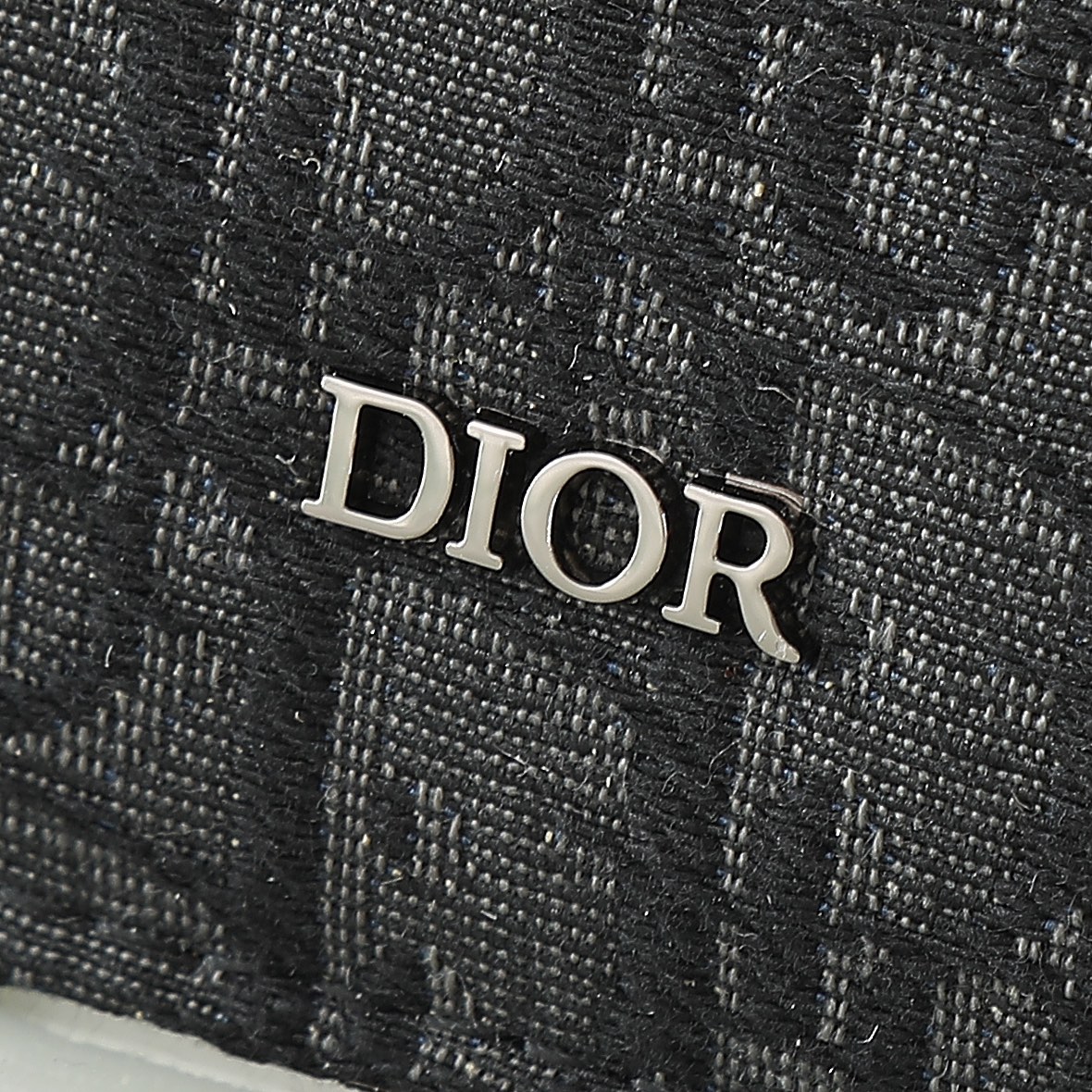Dior Clutch Bag Cow Leather Black L-s