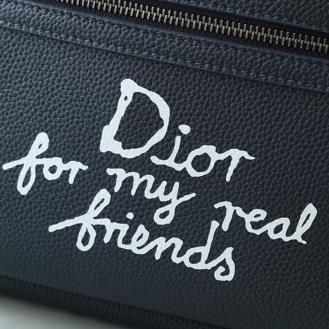 Dior Shoulder Bag Cow Leather White M-l-s