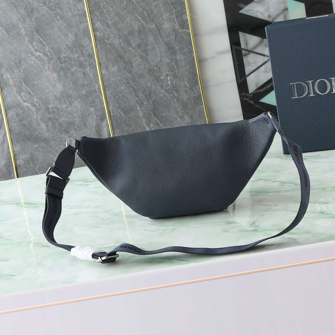 Dior Basic Bag Cow Leather White M-l-s