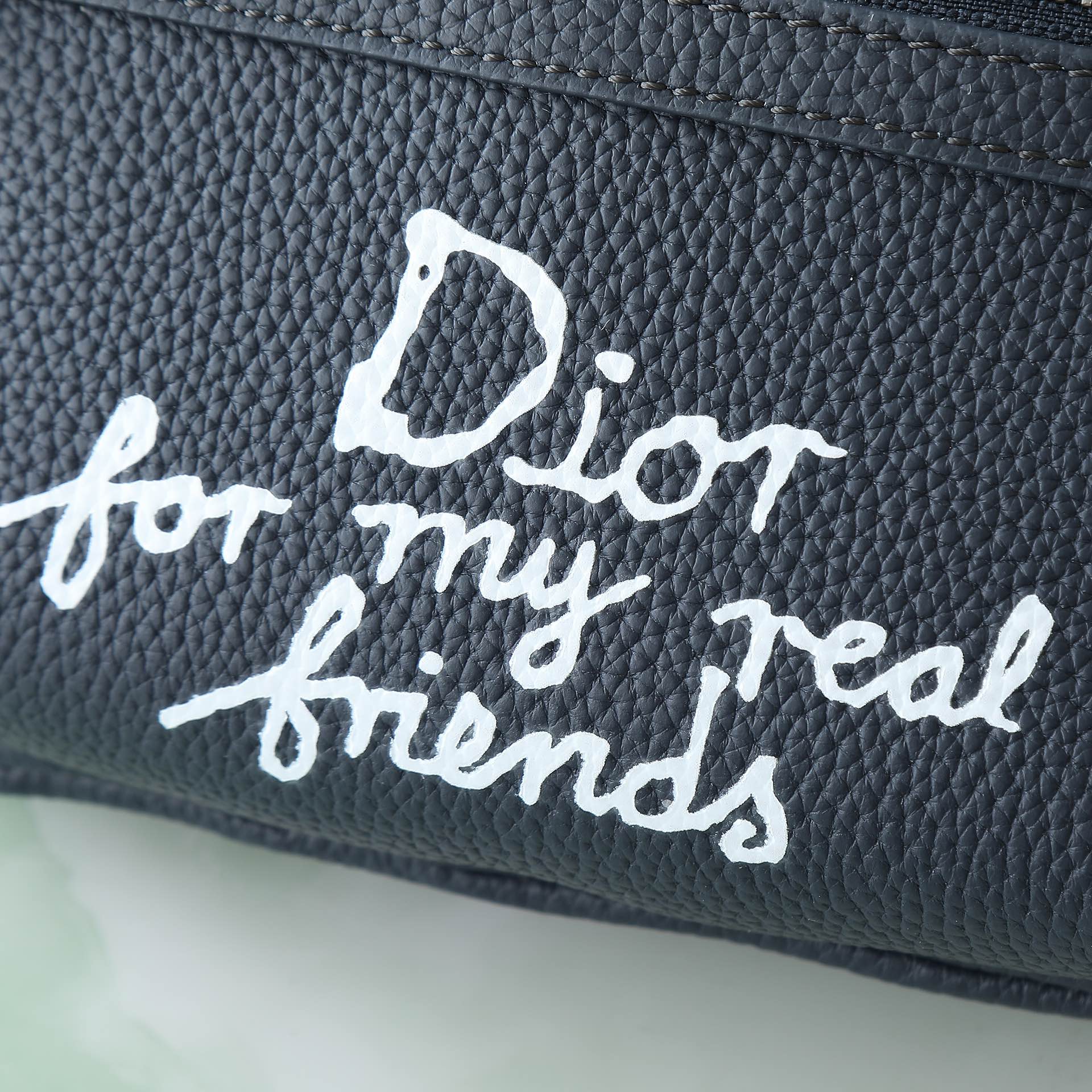 Dior Basic Bag Cow Leather White M-l-s