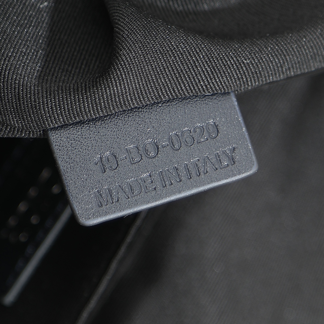 Dior Shoulder Bag Cow Leather Blue M-s