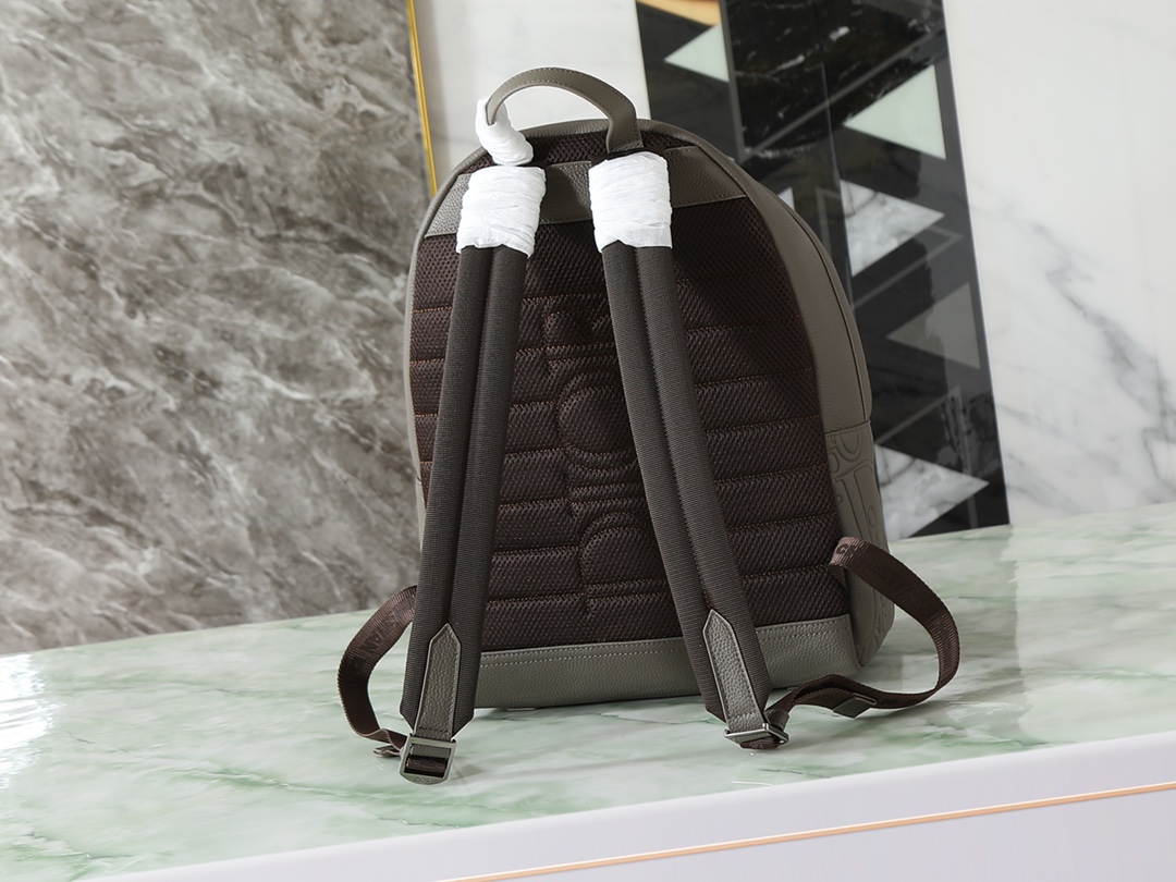 Dior Shoulder Bag Cow Leather Gray L-s-199l