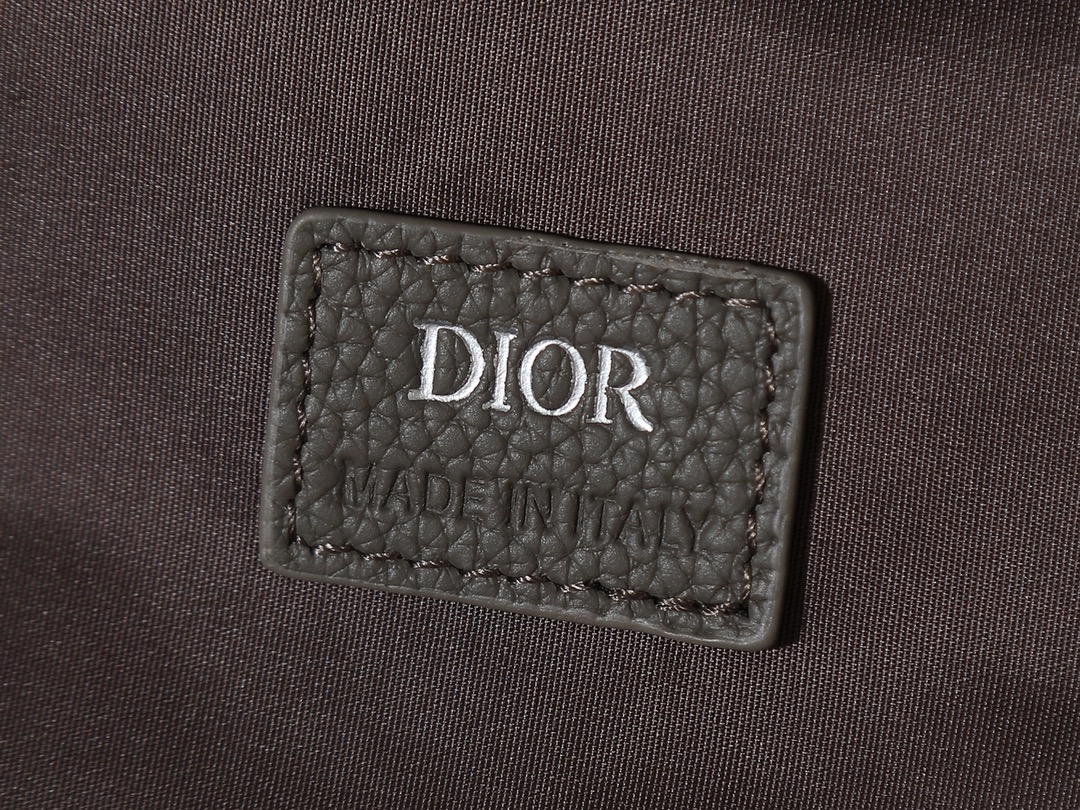 Dior Shoulder Bag Cow Leather Gray L-s-199l
