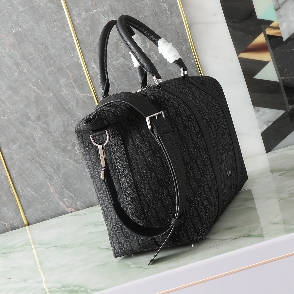 Dior Basic Bag Cow Leather Black L-s