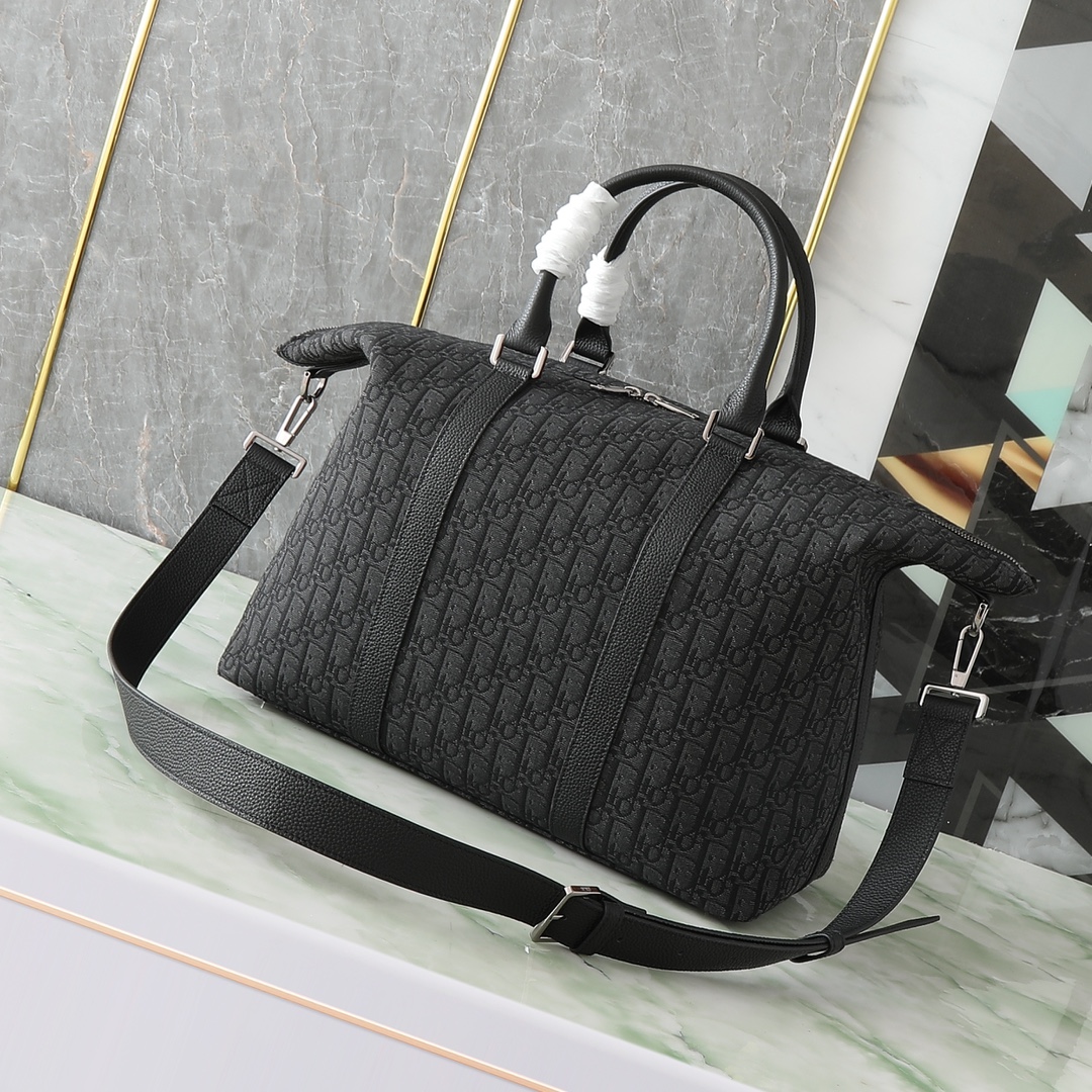 Dior Basic Bag Cow Leather Black L-s