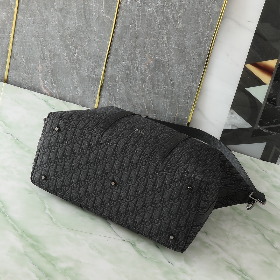 Dior Basic Bag Cow Leather Black L-s