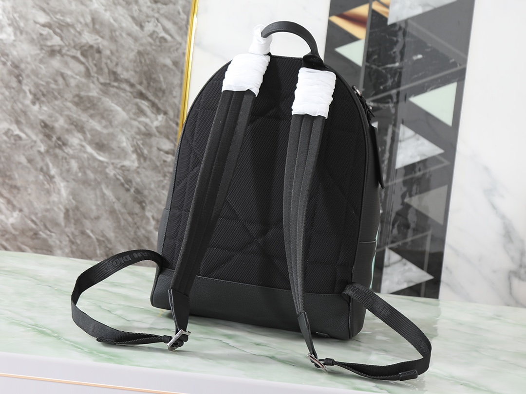 Dior Basic Bag Cow Leather Black Foldable