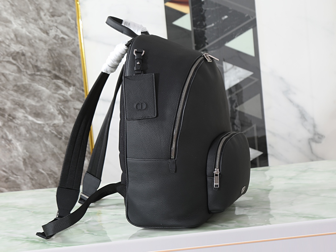 Dior Basic Bag Cow Leather Black Foldable