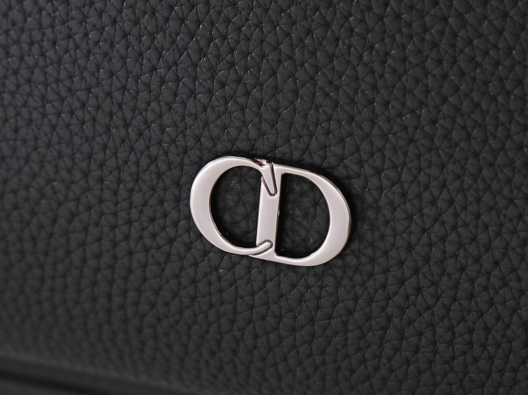 Dior Basic Bag Cow Leather Black Foldable