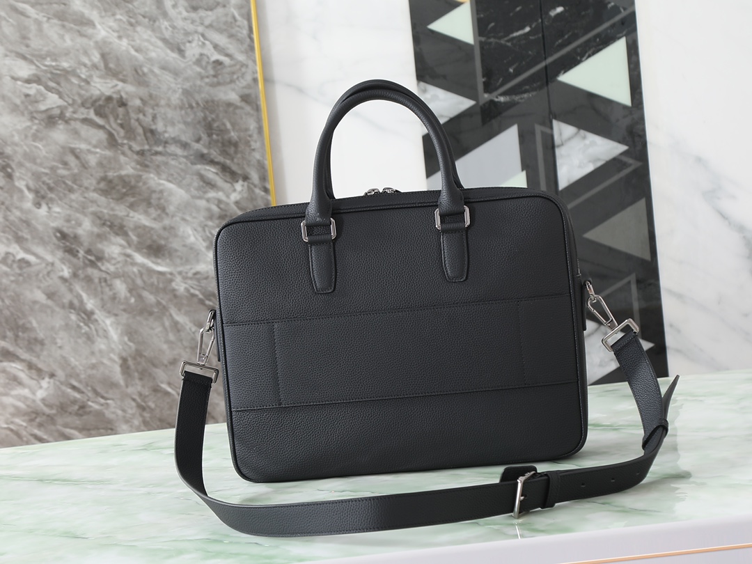 Dior Basic Bag Cow Leather Black Foldable