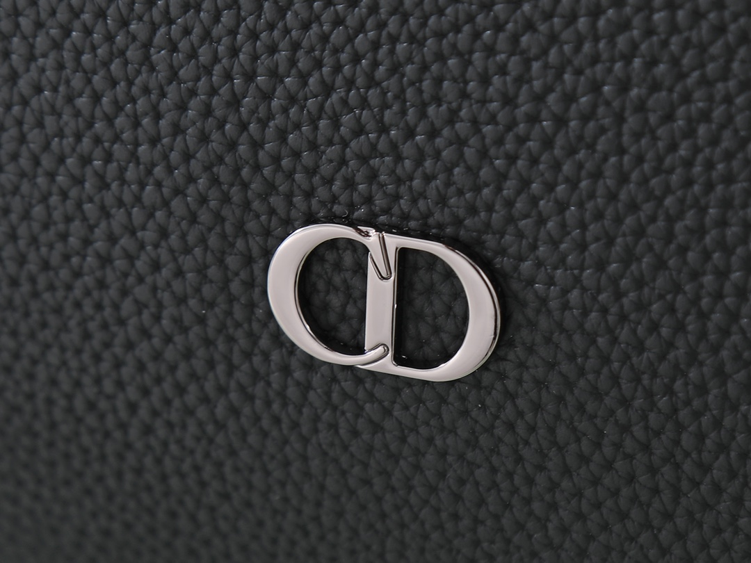 Dior Basic Bag Cow Leather Black Foldable