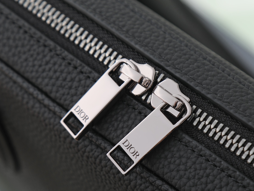 Dior Basic Bag Cow Leather Black Foldable