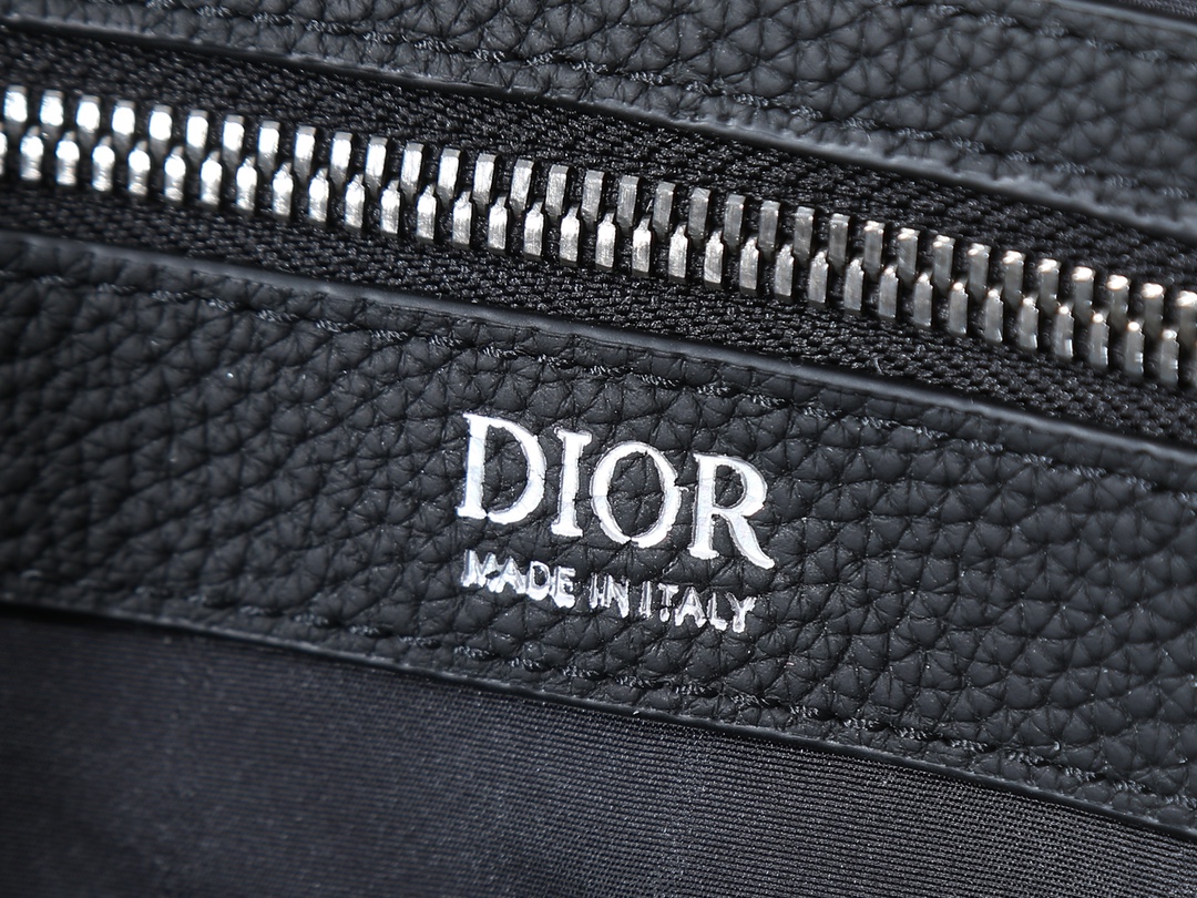 Dior Basic Bag Cow Leather Black Foldable