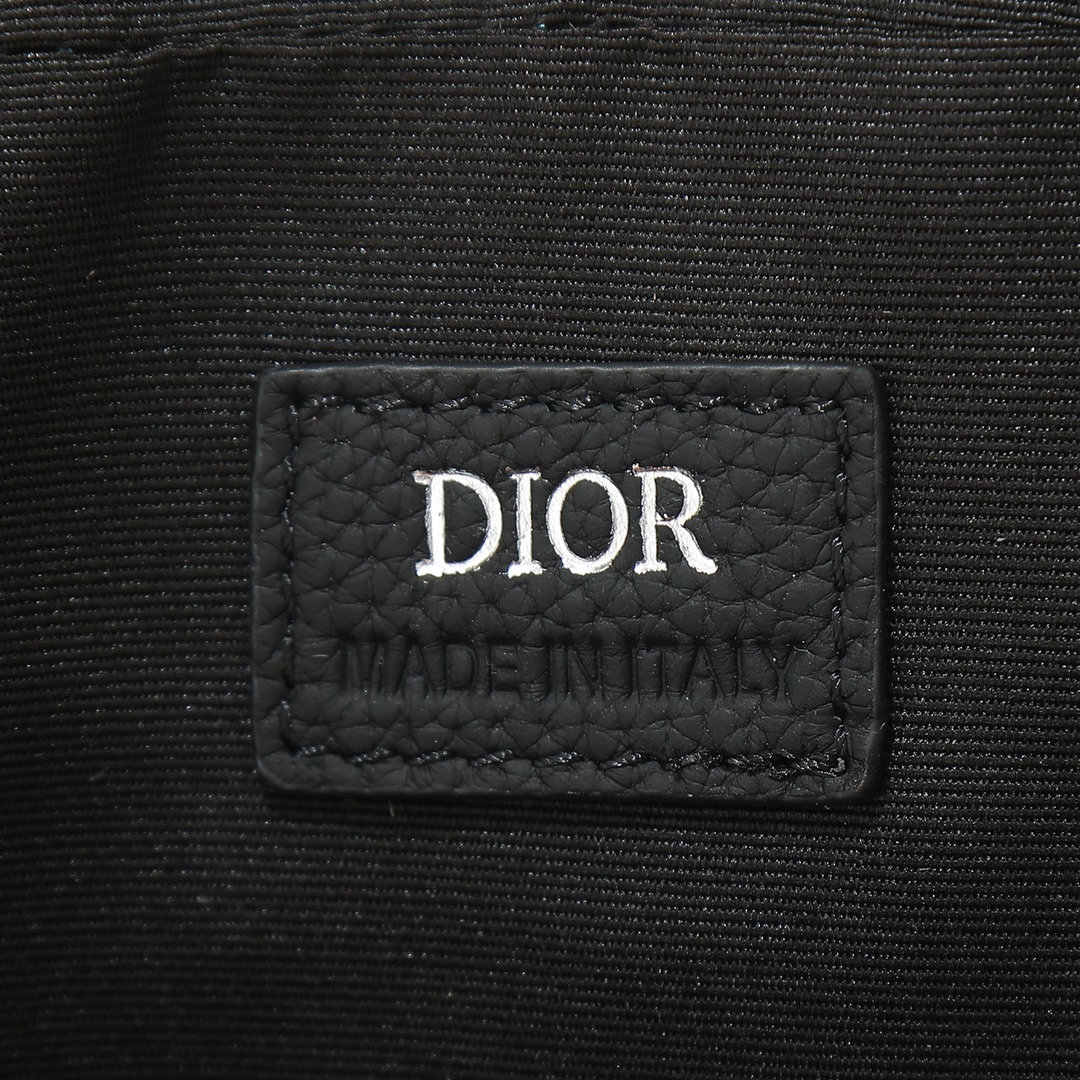 Dior Messenger Bag Cow Leather Black M-l-s