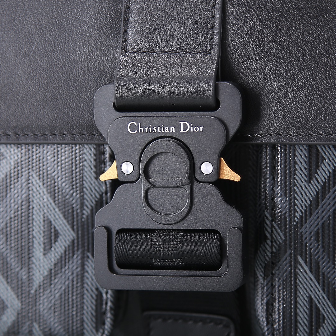 Dior Basic Bag Cow Leather Black M-s