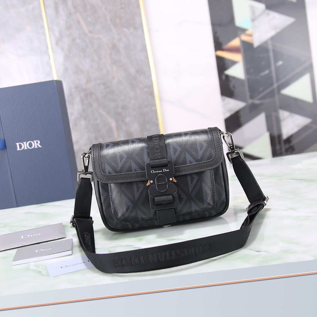 Dior Basic Bag Cow Leather Black Mini Size M-s
