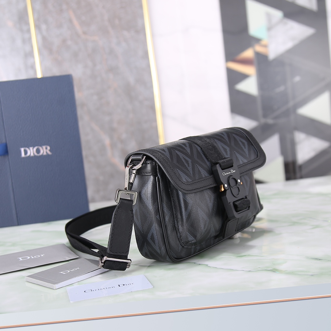 Dior Basic Bag Cow Leather Black Mini Size M-s