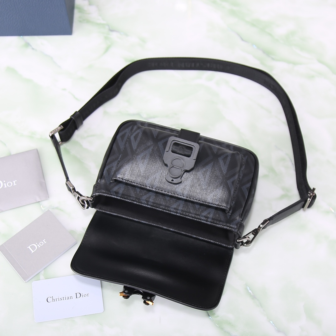 Dior Basic Bag Cow Leather Black Mini Size M-s