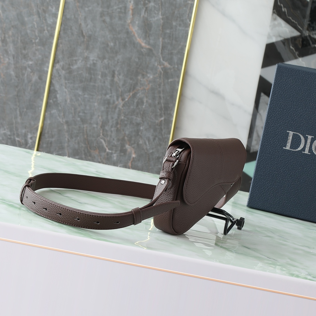 Dior Basic Bag Cow Leather Brown Mini Size S