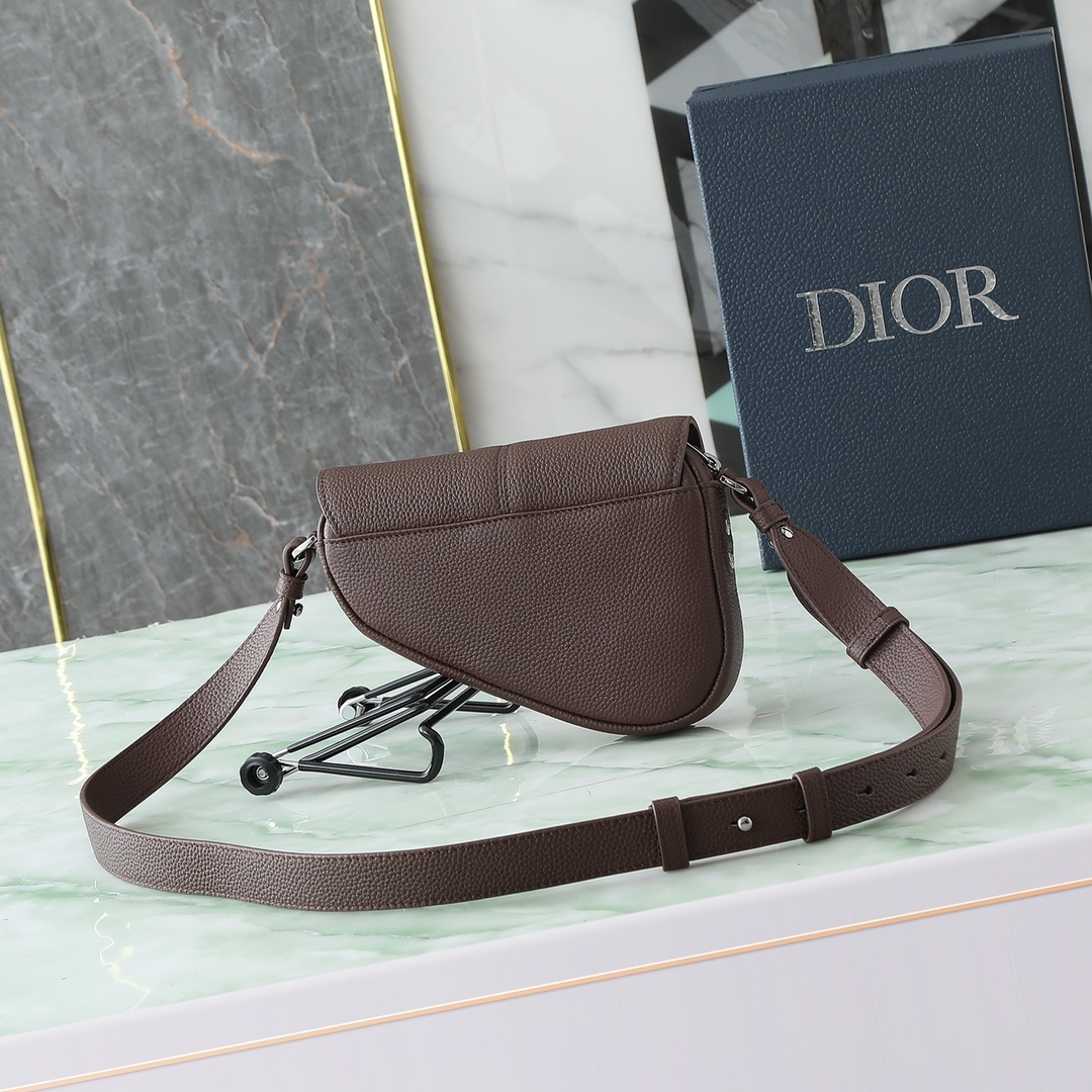 Dior Basic Bag Cow Leather Brown Mini Size S
