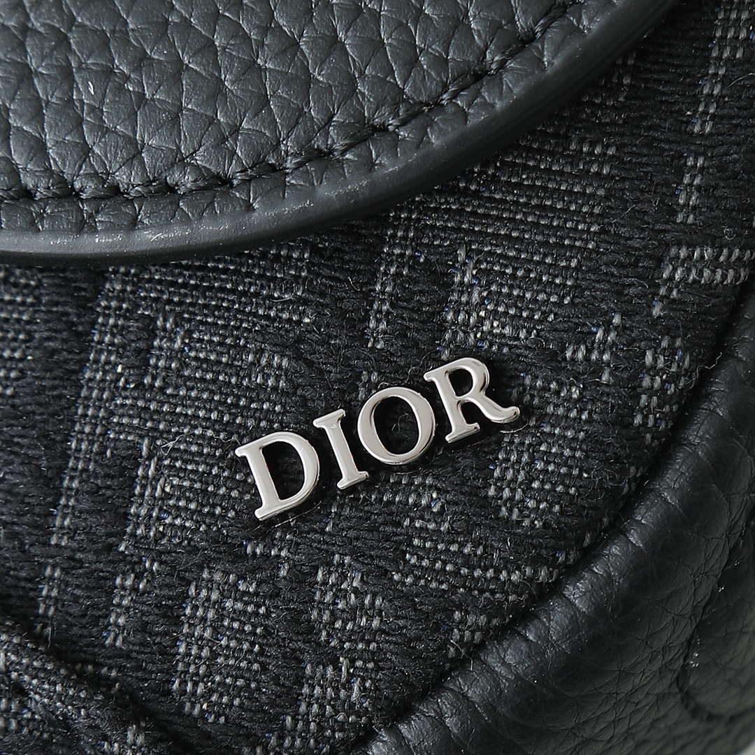 Dior Basic Bag Cow Leather Black Mini Size L-s