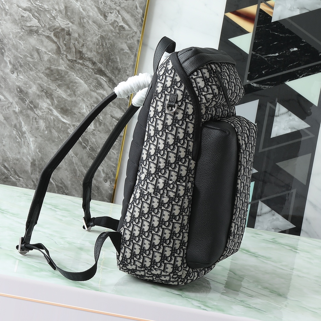 Dior Basic Bag Cow Leather Black L-s