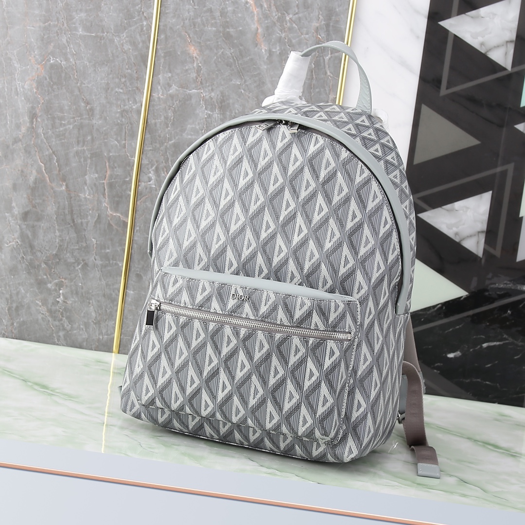 Dior Shoulder Bag Cow Leather Black M-s