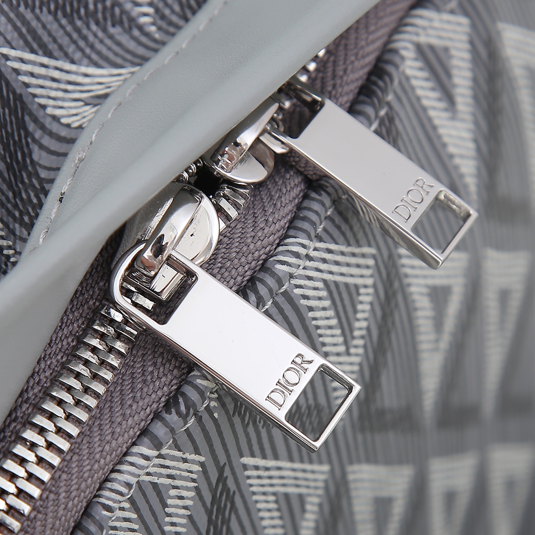 Dior Shoulder Bag Cow Leather Black M-s