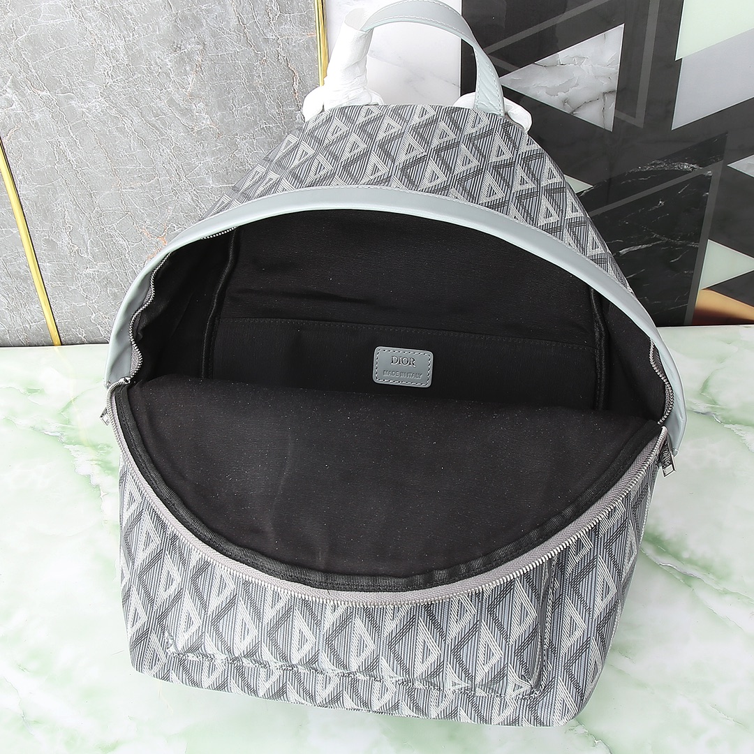 Dior Shoulder Bag Cow Leather Black M-s