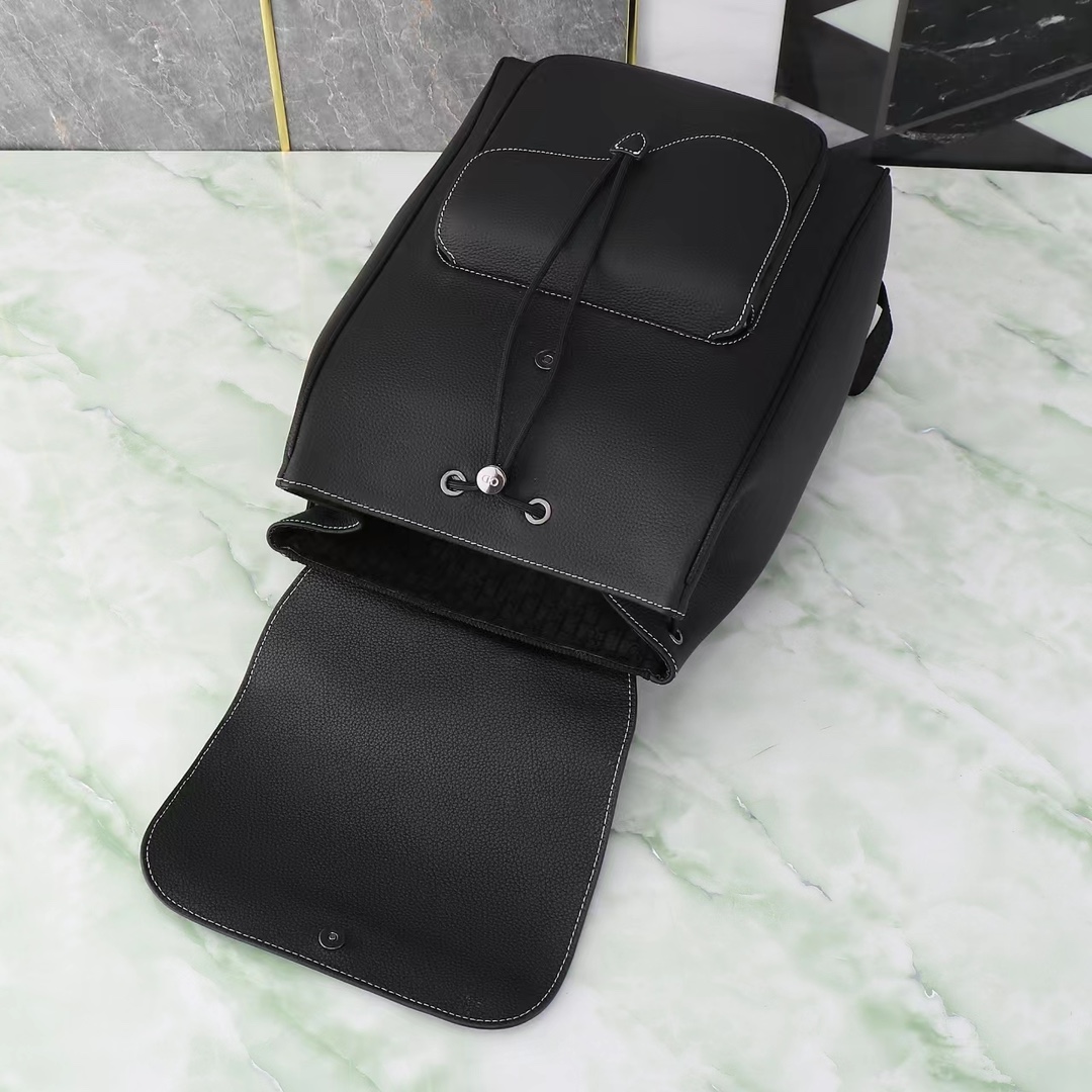 Dior Shoulder Bag Cow Leather Black