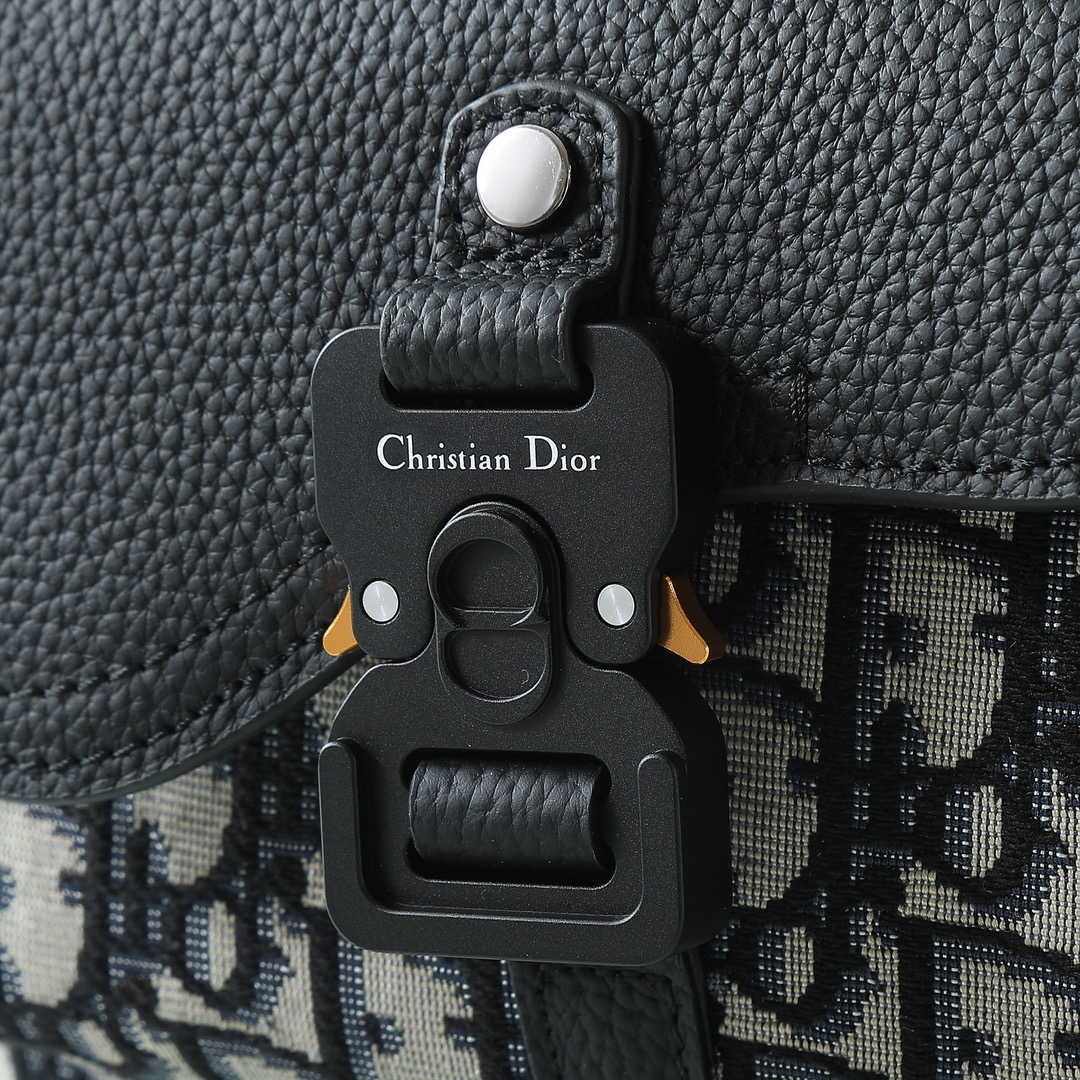 Dior Basic Bag Cow Leather Black L-s