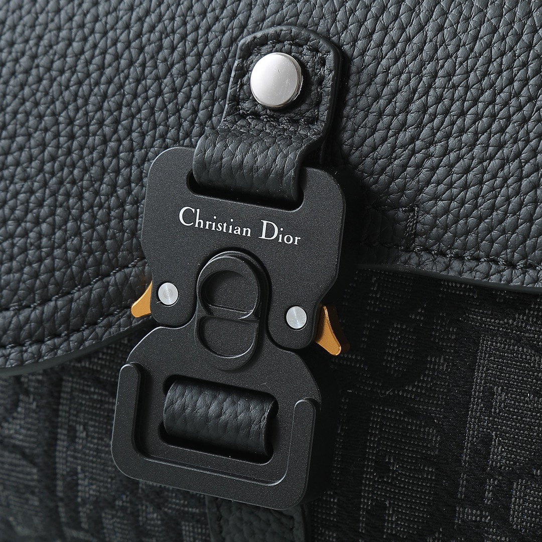 Dior Basic Bag Cow Leather Black L-s