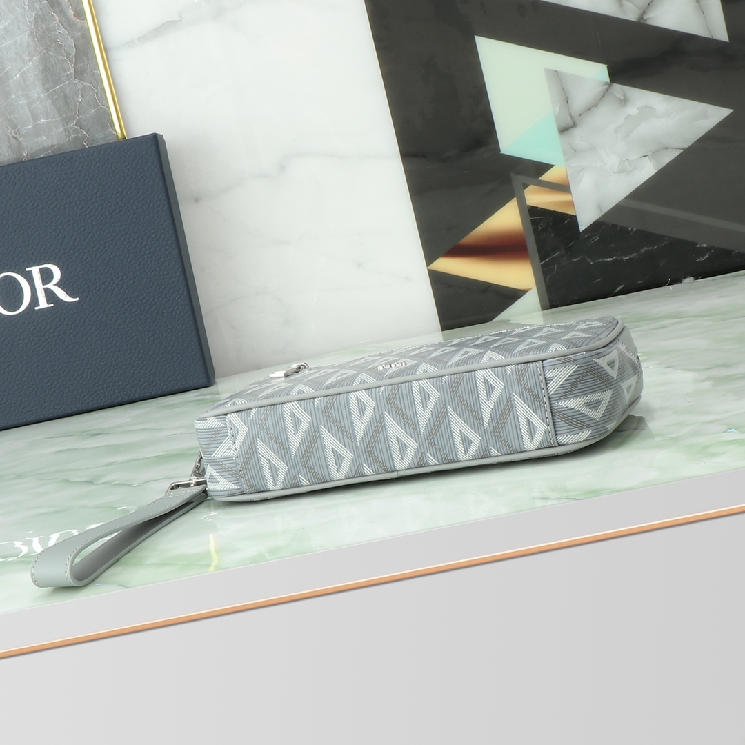 Dior Clutch Bag Canvas M-l-s