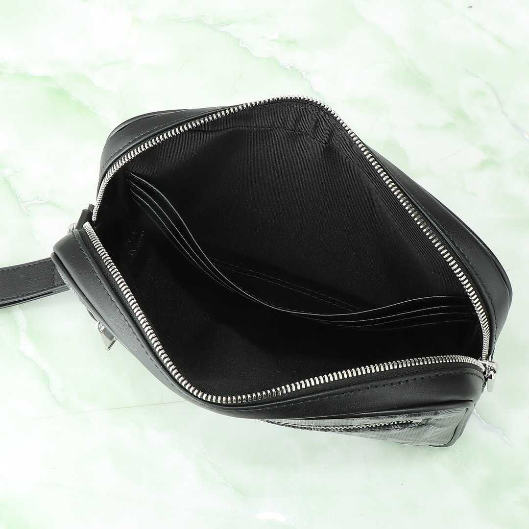 Dior Clutch Bag Canvas M-l-s