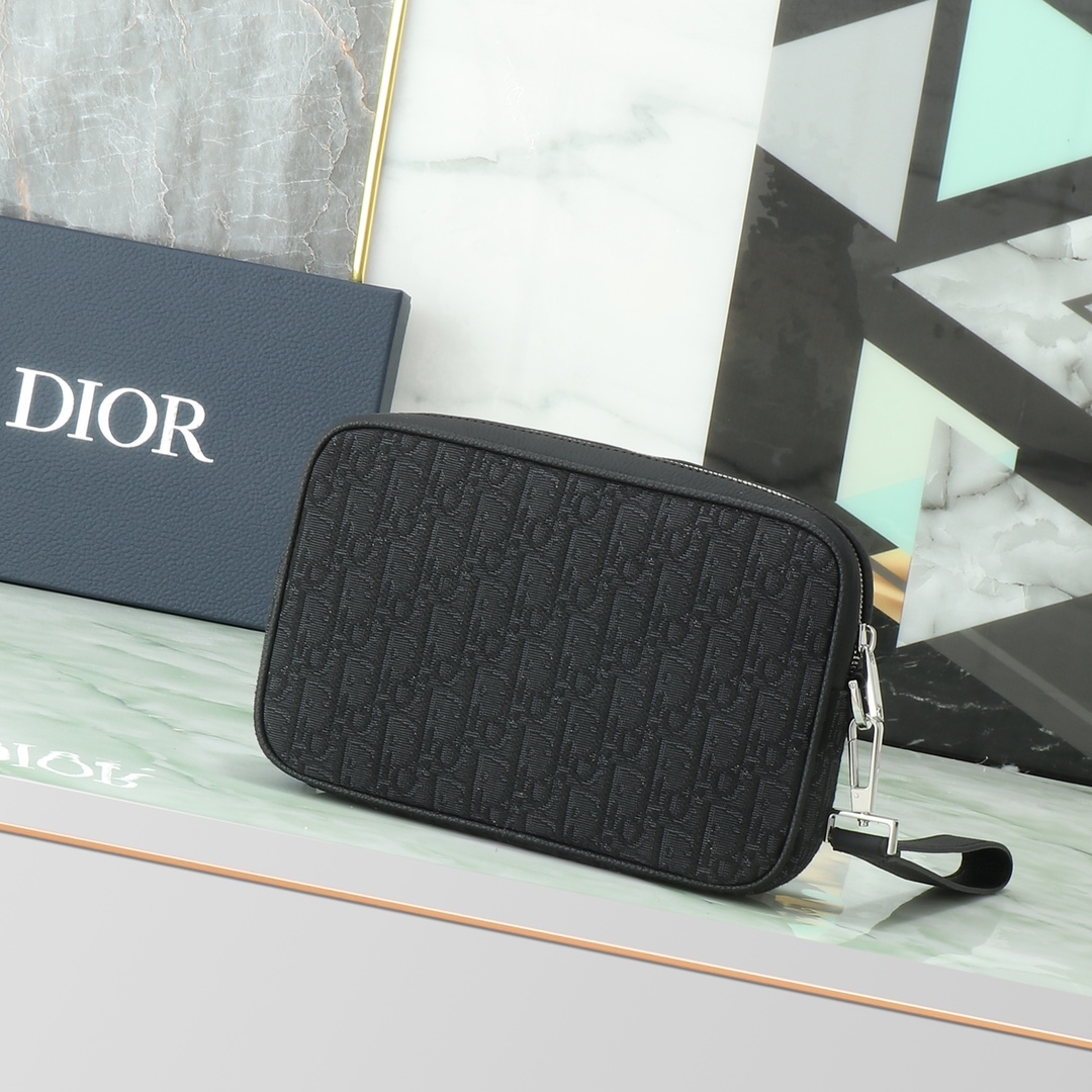 Dior Basic Bag Cow Leather Black L-s