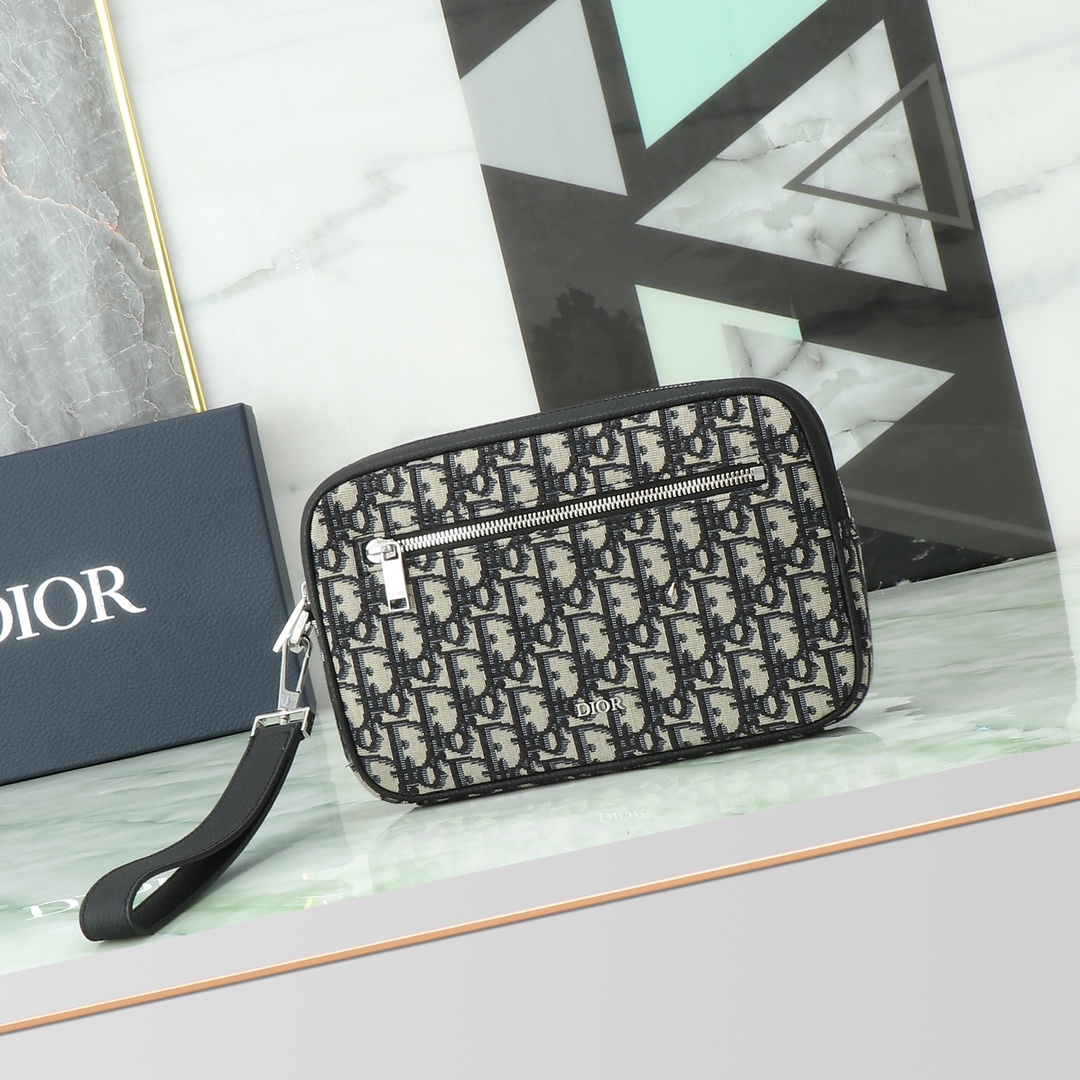 Dior Basic Bag Cow Leather Black L-s