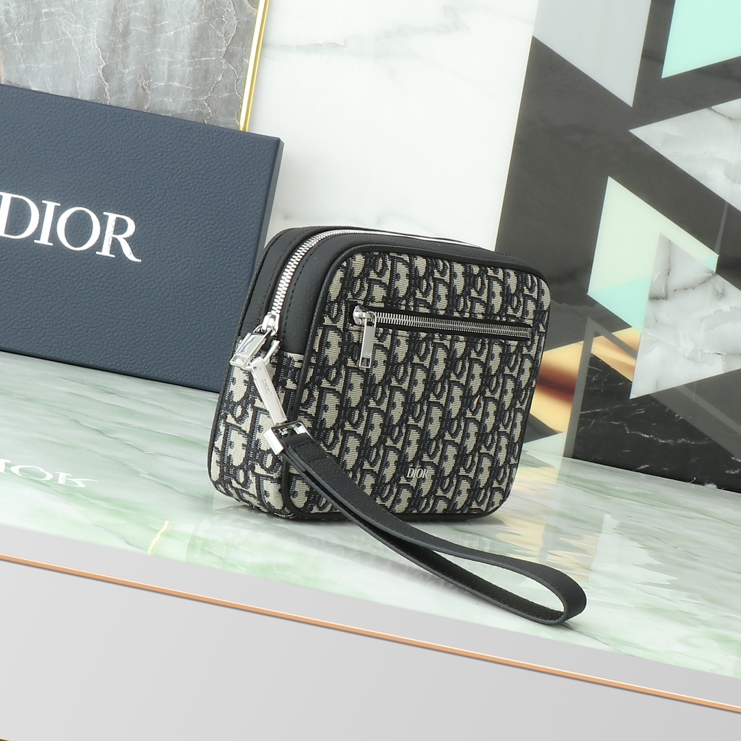 Dior Basic Bag Cow Leather Black L-s