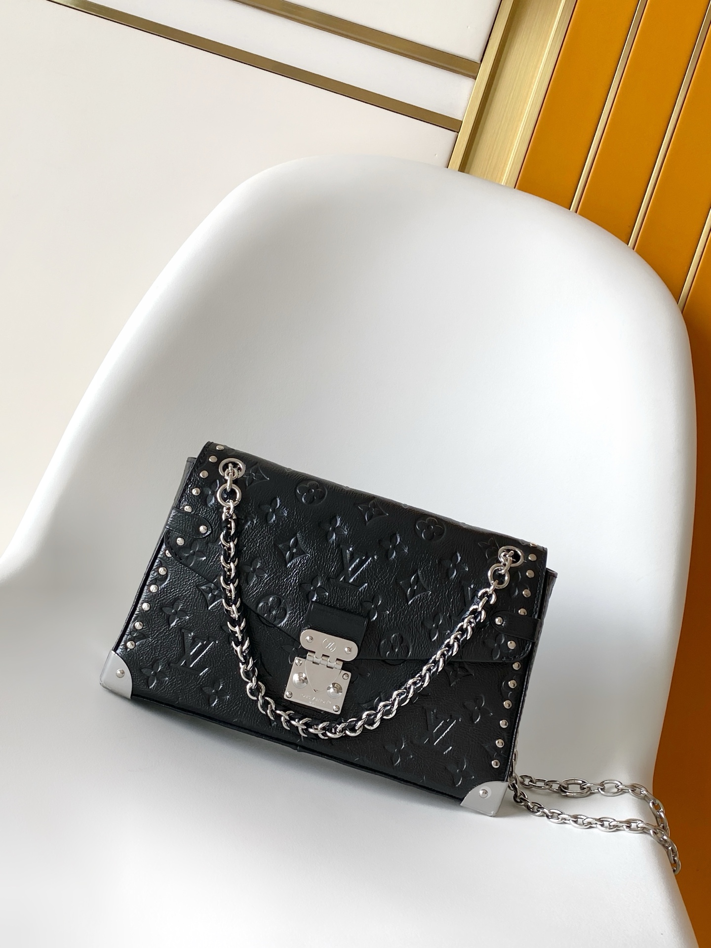 Louis Vuitton Basic Bag Cow Leather M-l-s