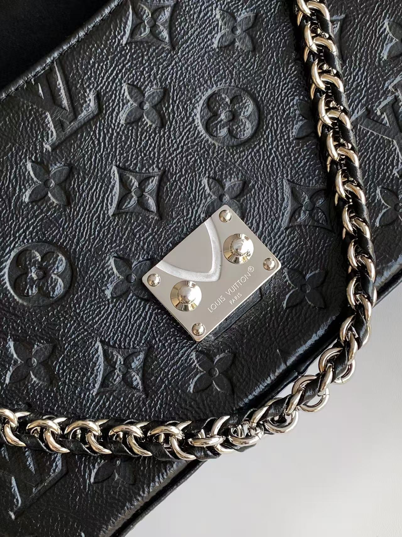 Louis Vuitton Basic Bag Cow Leather M-l-s