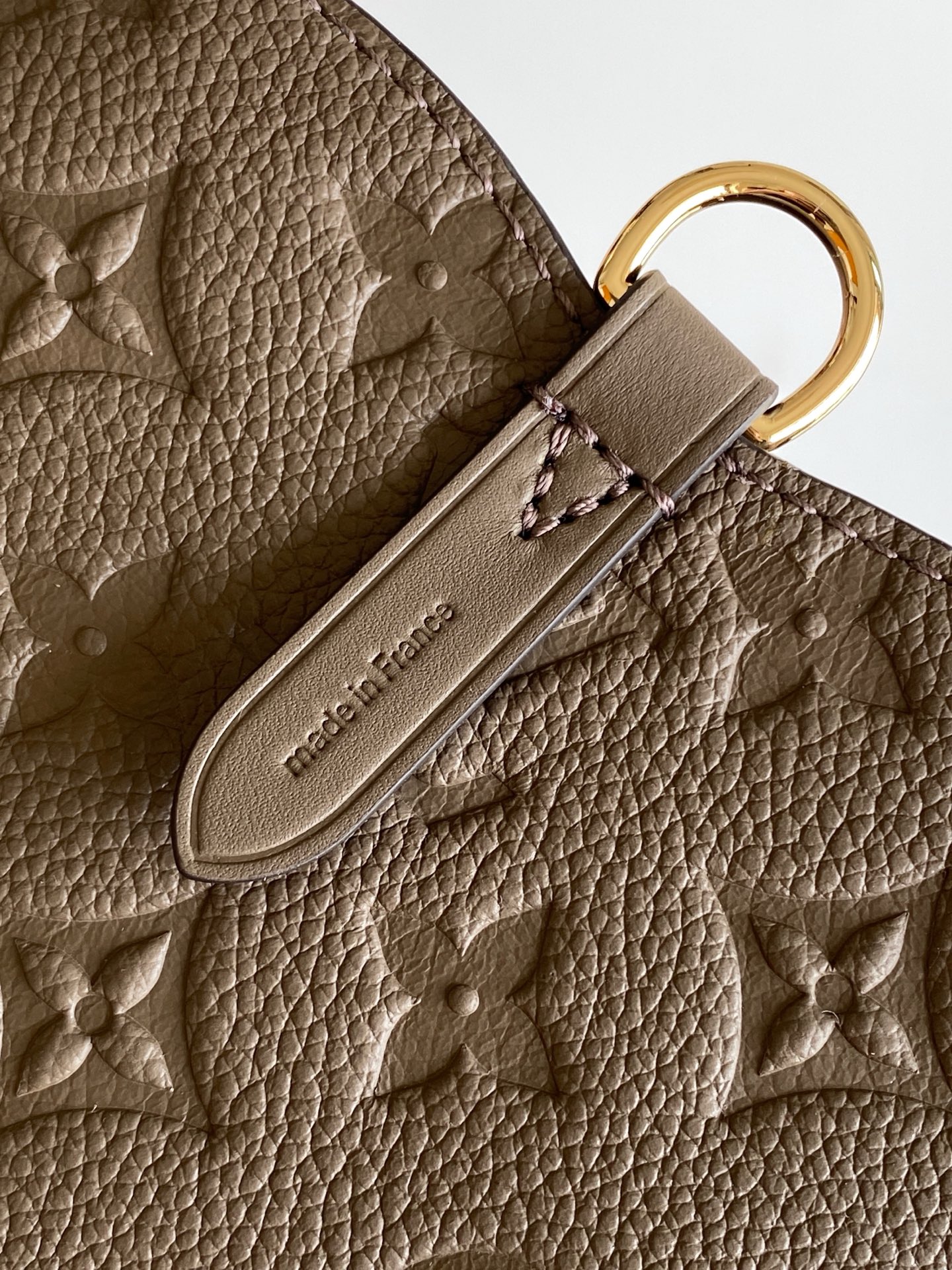 Louis Vuitton Tote Bag Cow Leather Black M-l