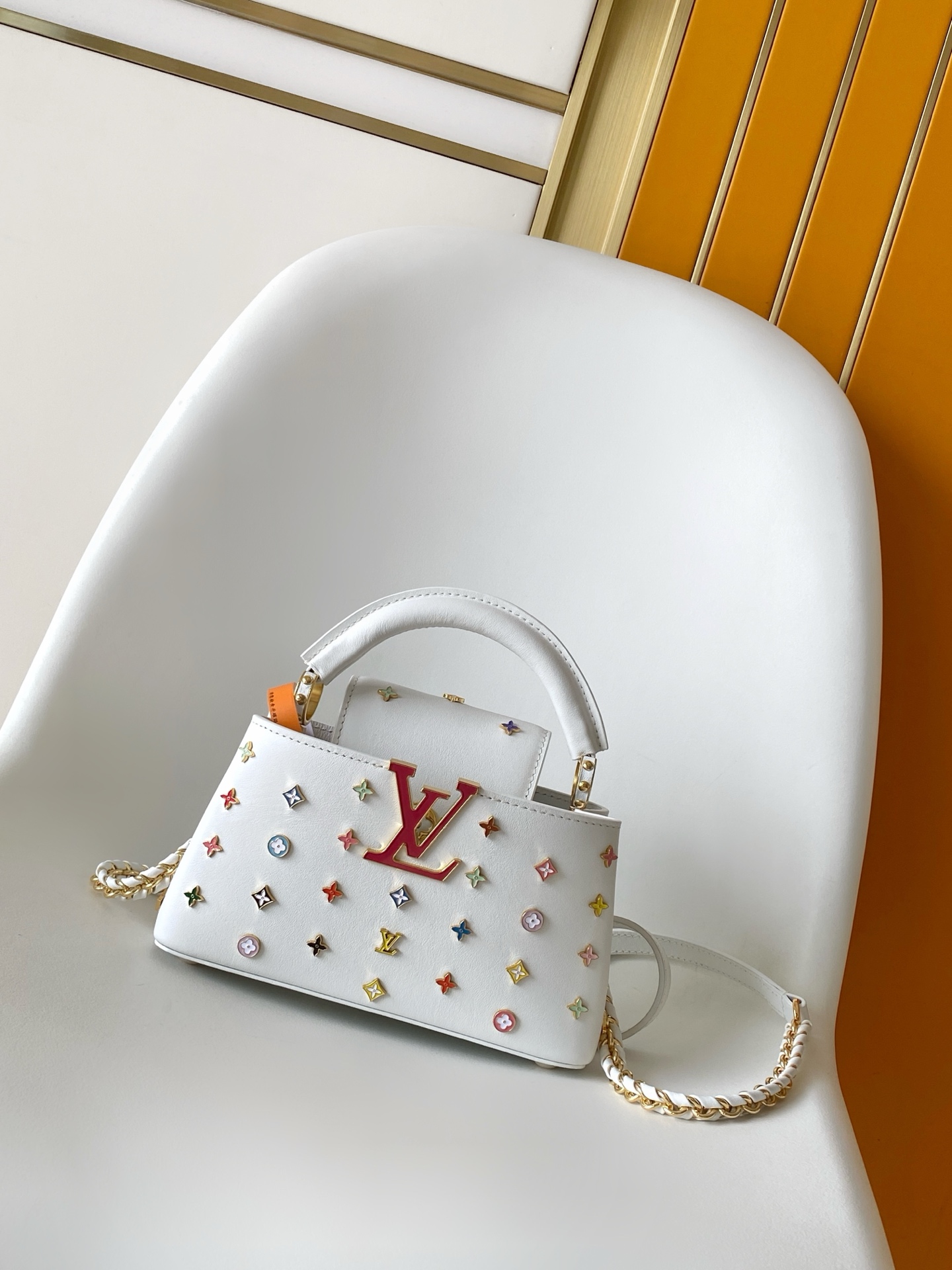 Louis Vuitton Basic Bag Cow Leather M-l-s