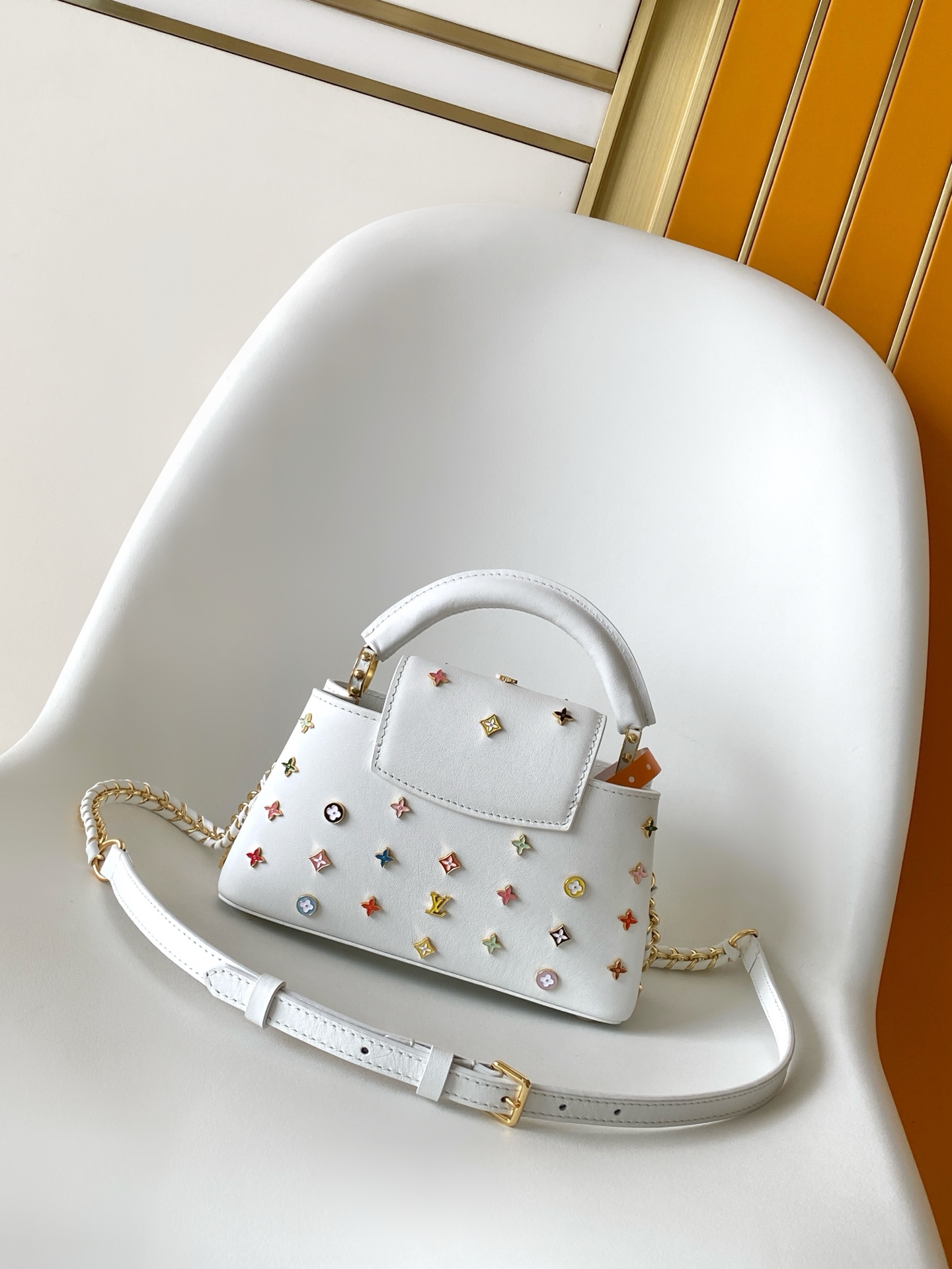 Louis Vuitton Basic Bag Cow Leather M-l-s