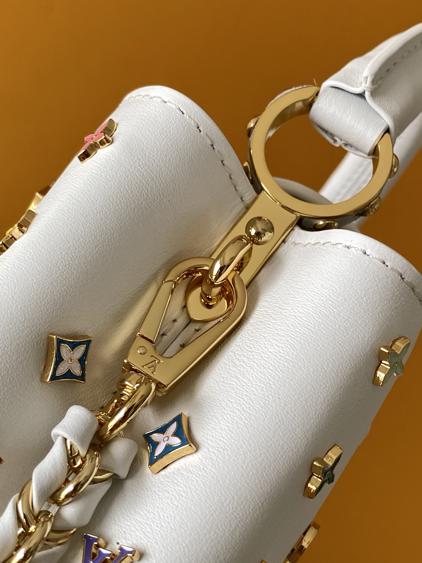 Louis Vuitton Basic Bag Cow Leather M-l-s