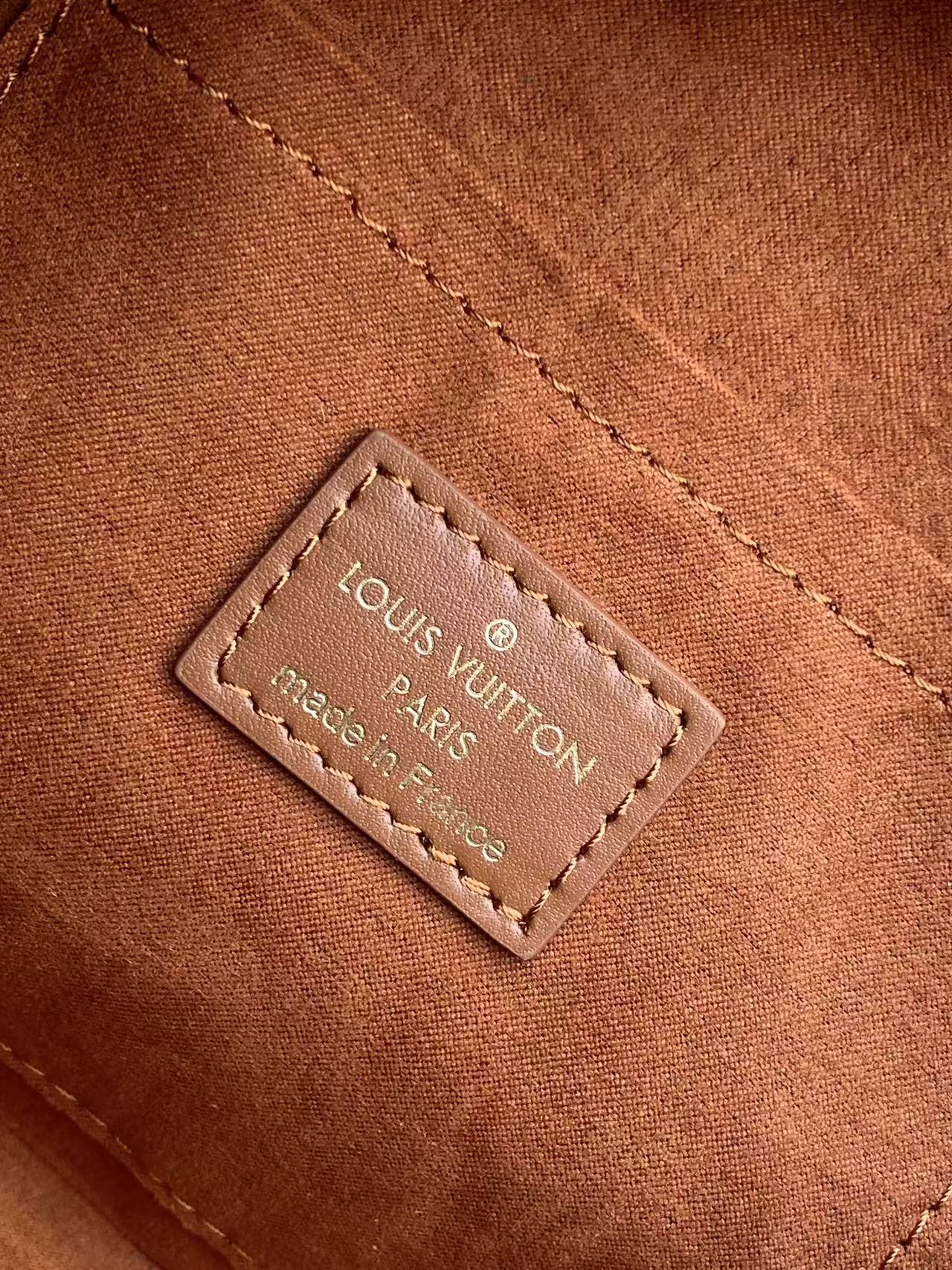 Louis Vuitton Basic Bag Cow Leather M-l-s