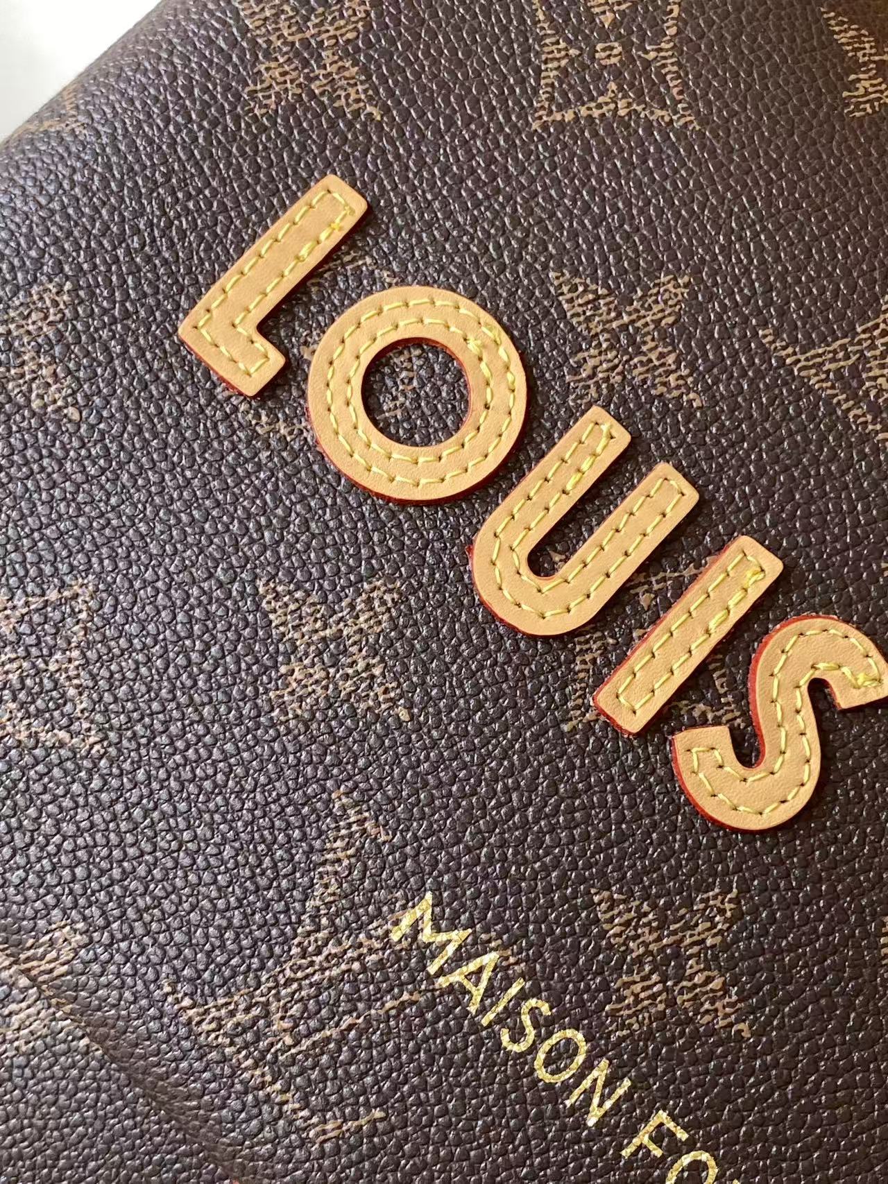 Louis Vuitton Messenger Bag Cow Leather M-l-s