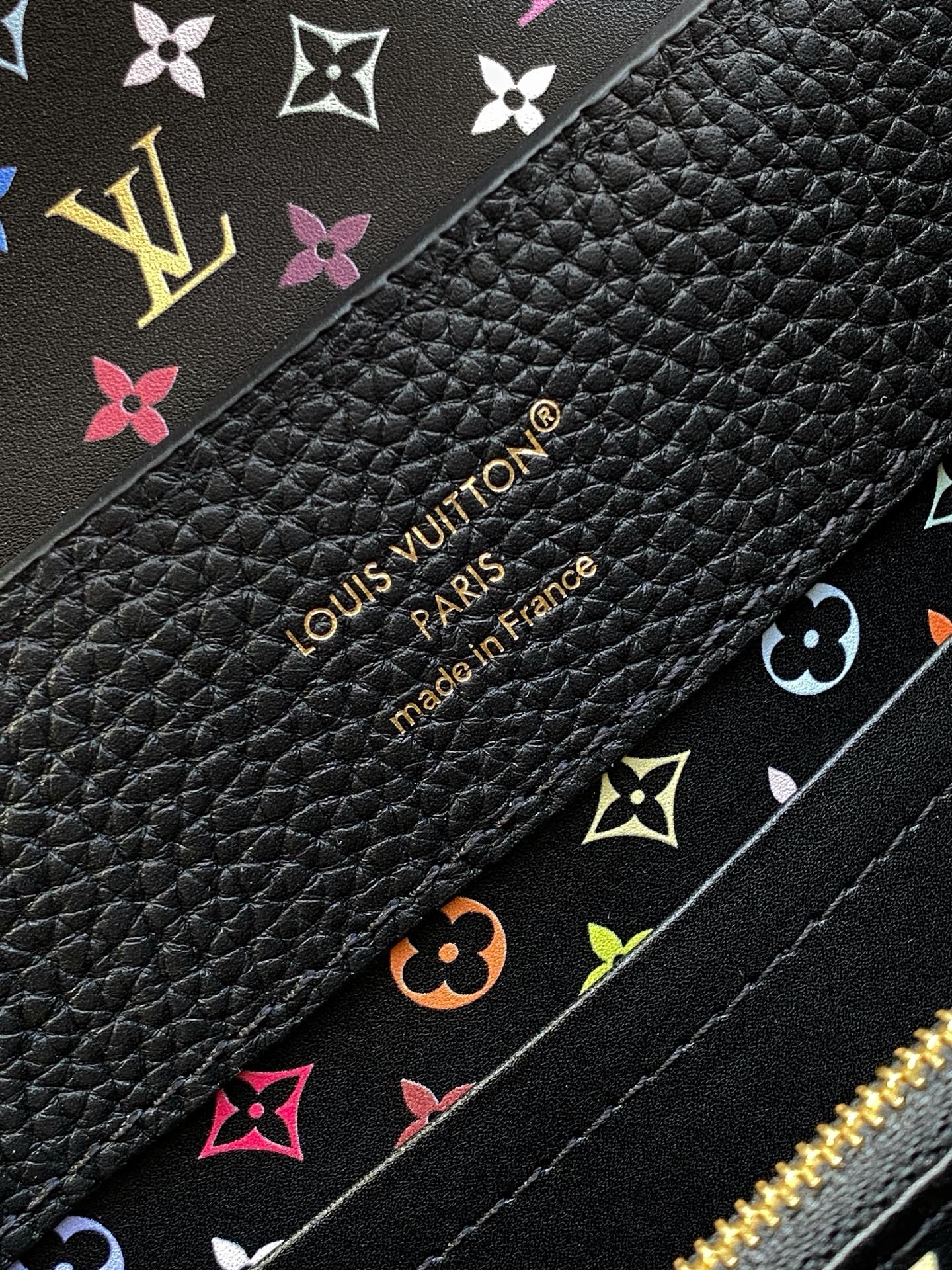 Louis Vuitton Basic Bag Cow Leather Black M-l-s