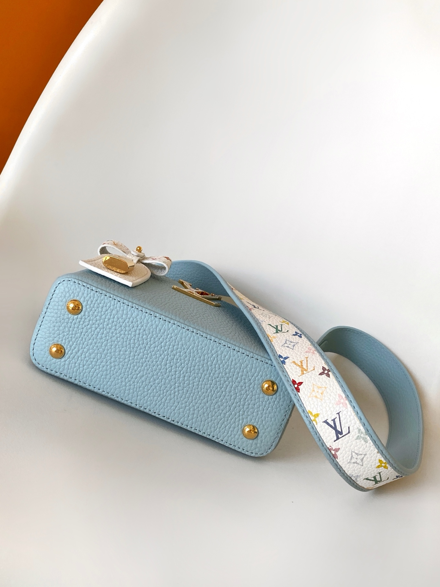 Louis Vuitton Basic Bag Cow Leather Black M-l-s